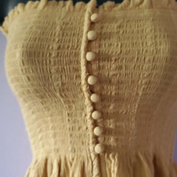 American Eagle yellow tube top 💛 - Picture 2 of 9